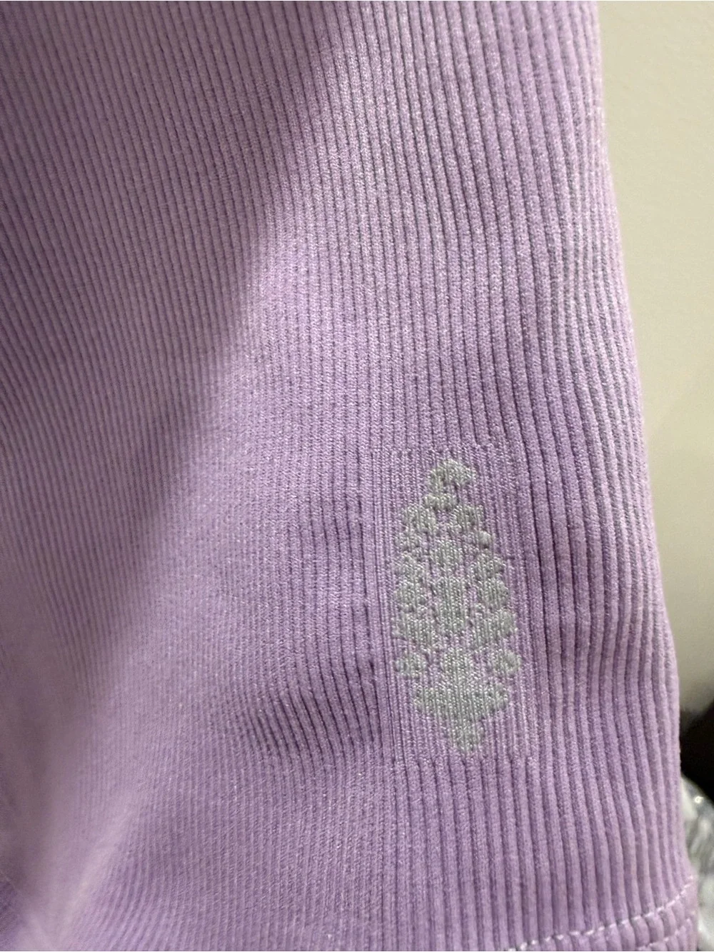 Free People XL Ribbed Lavender Light purple